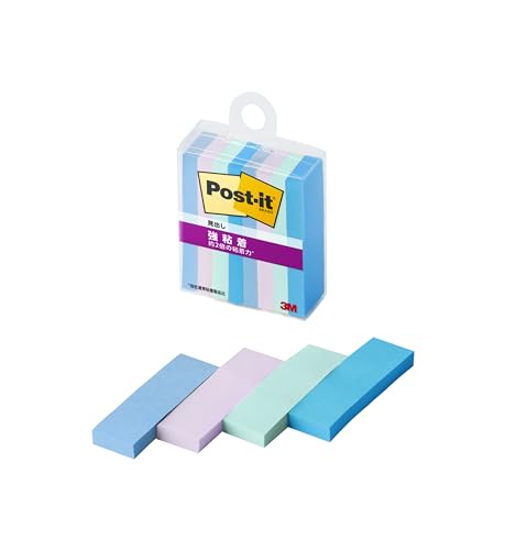 Amazon.co.jp: 3M ポストイット 付箋 強粘着 かわいい 細い 小さい