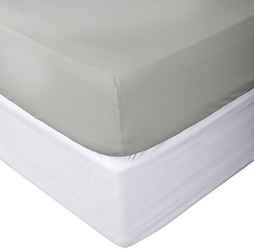 HighCaliber Beddings Juego de ropa de cama de 100% algodón egipcio de 800 hilos, sábana bajera de 1 pieza, solo sábana bajera tamaño Queen, tejido