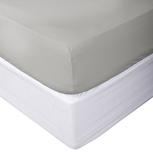 HighCaliber Beddings 100% Egyptian Cotton Fitted Sheet - 800 Thread Count, King Size, 20" Deep Pocket, Black