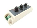 Centralina RGB Led Dimmer PWM Controller Modulo Manuale Con Manopole 12V 24V 3X3A Per Strip Led RGB