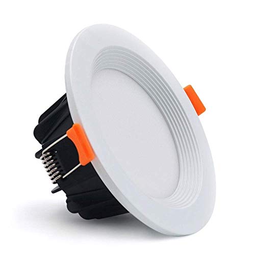 Lámpara de panel LED 3000K/4000K/6000K y focos LED redondos de 7W para proyectos de reforma