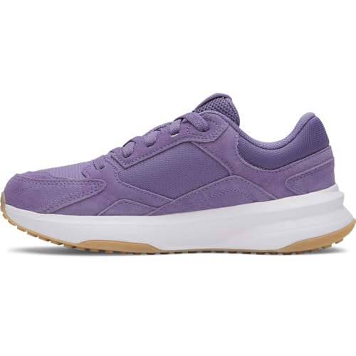 Under Armour Women's Charged Edge Suede, (520) Purple Luxe/Distant Gray/Purple Luxe, 7, US