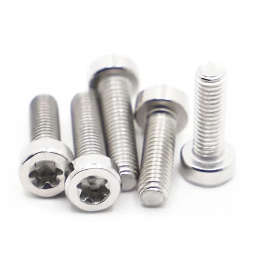 KFOAJW �g���N�X �L���b�v �w�b�h �X�N�����[ 304 �X�e�����X�| GB2671.2 �\�P�b�g M2 .5 M3 M4 M5 M6(8mm,M6 5pcs)