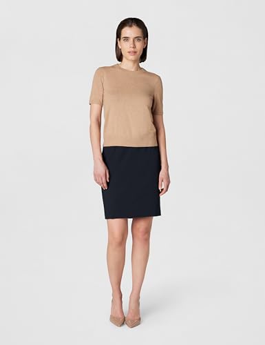 Image of Calvin Klein Womens Centerback Zipper Velvet Wear to Work Suits Skirt