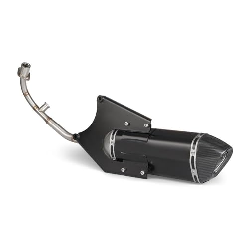 Échappement avec support noir Vespa Primavera 150 réduisant les bruits