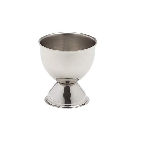 Dynore Stainless Steel Set of 4 Round Egg/Pancake Ring with Handle and 4 Egg Cup 2