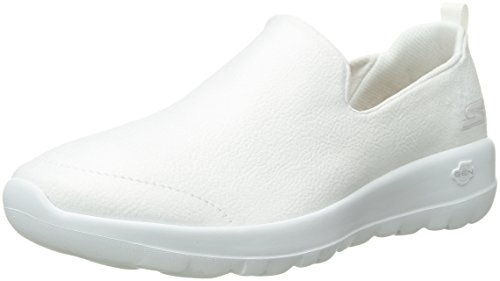 Skechers Performance Women's Go Walk Joy-15612 Sneaker, white, 9 M US