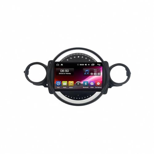 Radio coche con Bluetooth y comandos al volante para BMW Mini Cooper 2006-2014