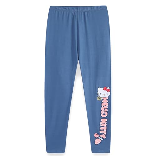 Image of Hello Kitty Sanrio Girls Mix and Match 4 Piece Outfit Set with 2 Tops, Leggings and Shorts for Big Kids