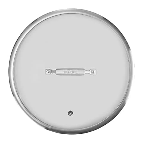 TECHEF LID30SS L12SS Glass lid, Clear Cover