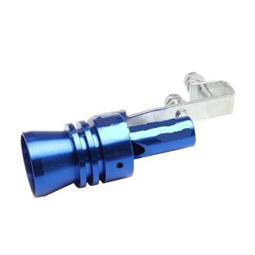 Silbato de escape universal de aluminio con simulador de sonido turbo 6