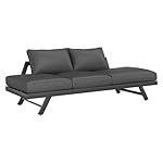 OUTLIV. Loungeliege Atlanta Aluminium Anthrazit-Grau