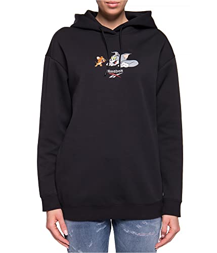 Reebok Tom & Jerry robe sweat à capuche pour femme en coton