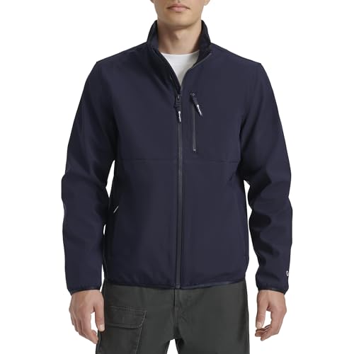 Image of Champion Men's Lightweight Active Soft Shell Jacket With Stand Collar