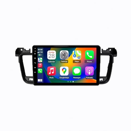 Navegador GPS 2 DIN para Peugeot 508 Autoradio Touchscreen 32GB