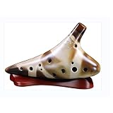 LIOONS Ocarina élégant Classique et élégant Ocarina 12 Trous mi-Ton AC Tone rétro Haut de Gamme débutant mélomanes Fortement recommandé débutant
