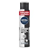 Nivea men desodorante masculino antitranspirante aerossol black &