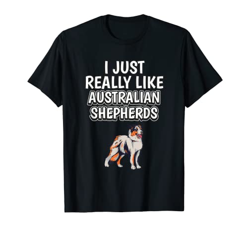 Ami i pastori australiani? Afferra questo divertente Australian Shepherd vestiti e roba per bambini, donne e uomini. Questo accessori Australian Shepherd carino è il regalo perfetto amante Australian Shepherd.