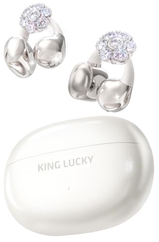 Amazon.co.jp: king luckyイヤーカフ イヤホン｜着脱可能永遠の花飾り