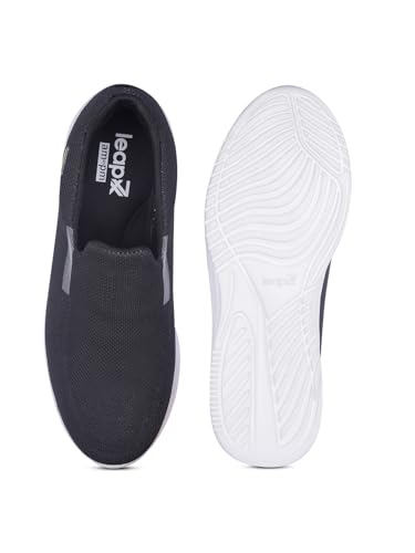 Image of Liberty Leap7x NEATHER-1E Non-Lacing Walking Shoes for Men with EVA Sole| Suitable for Jogging, Workout, Gym & Outdoor Activity | Stylish, Lightweight & Comfortable Footbed | Sports Footwear