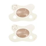 Difrax - Natural Fopspeen - Newborn - Bruin - 2 Stuks