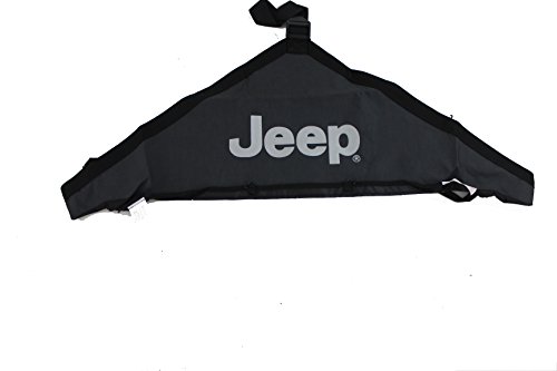 Genuine Jeep Accessories 82210316 Black T-Style Hood Cover