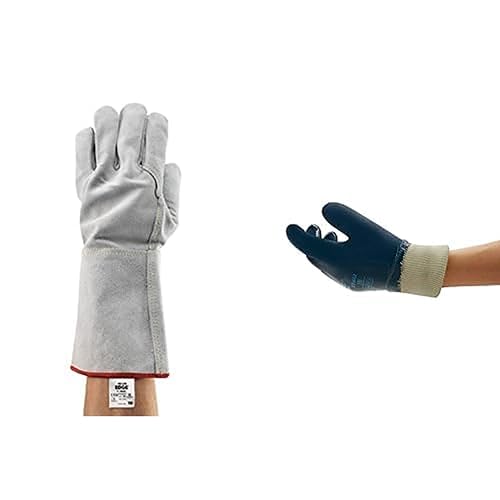 Gants de travail thermorésistants et gants de manutention anti-coupure taille XL