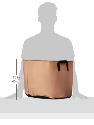 Ipower 15 Gallon Grow Bags Nonwoven Fabric Pots Aeration Container With Strap Handles For Garden And Planting, 5-Pack Tan, 15 Gallon #TOP7