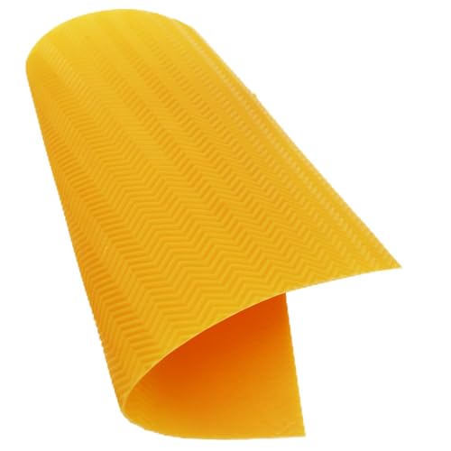Resistant Sole Sheet Heel Repair Pad V-Shaped Rubber Sole Pad Yellow Shoes Bottom Repairing Material...