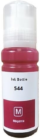 Miniatura 6 de Vivid Colors Botella de tinta compatible de repuesto para 544 T544 uso con impresora todo en uno L3110 L3150 L3158 L1210 L1250 L3250 L3260 L3111