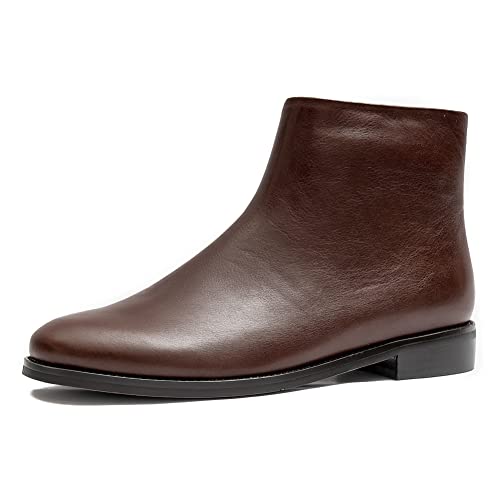 ONEENO Women's Minimalist Leather Ankle Boots