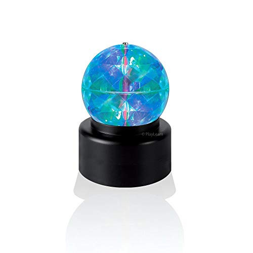 Playlearn USA Multicolored Mini Disco Ball Lamp Sensory Stimulation