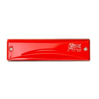 Continental Harmonica Type 2 D Red - Les Beatles, Paul McCartney, John Lennon, RIngo Starr, George Harrison Continental Harmonica Type 2 D Red – Image 4