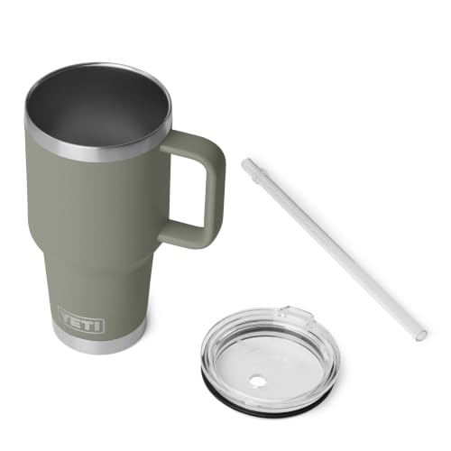 Image of YETI Rambler 35 oz Straw Mug 2.0, Pampa Green