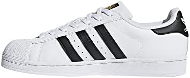 adidas Originals mens Superstar Sneaker, White/Black/White, 12 US