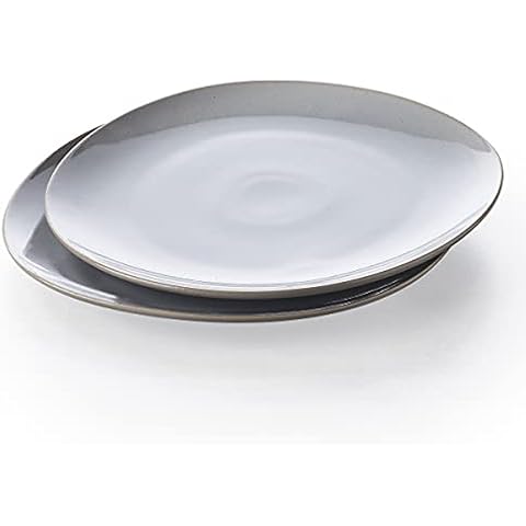Keltum Pearl Gray 11" Dinner Plates Set Cover