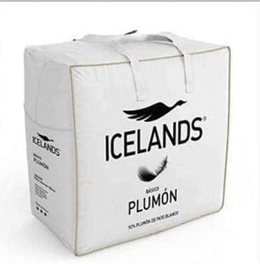 ICELANDS Relleno Nórdico Básico Plumón 275G/M2 92% Plumón (Cama de160/180 cm(260x240))