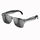 Yihou Smart Glasses AI Smart Glasses with Multiple Languages Translation Wide-Angle Camera Video Recording Image Recognition Indicator Light Calling Black