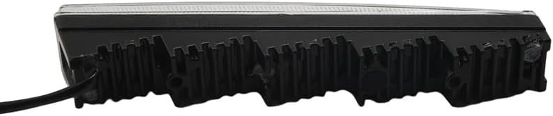 1 Pair Front Bumper DRL Daytime Running Light Indicator Lamp Plastic For Mercedes-Benz W463 G500 G550 G65 G63 AMG(Black)