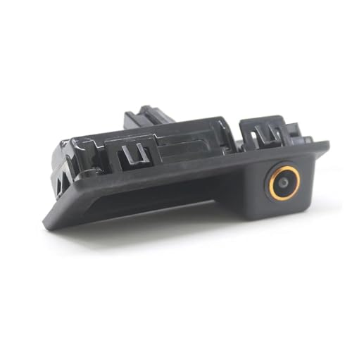 Caméra recul AHD 1080P étanche avec lentille dorée intégrée dans la poignée de coffre pour Audi et VW