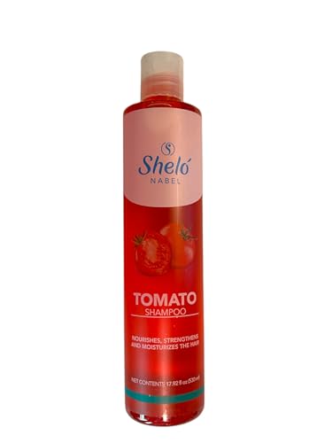 Shelo Nabel Tomato Shampoo, Nourishing and Strengthening Formula, 17.92 fl oz