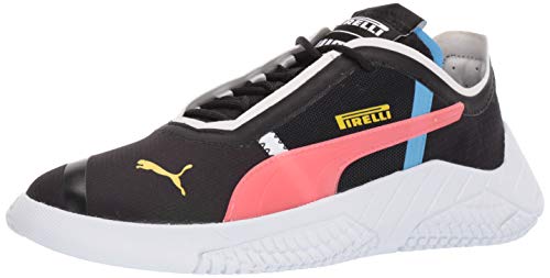 Replica Cat Puma REPLICAT X PIRELLI, Scarpe da Ginnastica Unisex-Adulto Nero Rosso Bianca, 43 EU
