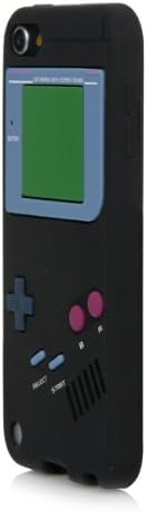iPod Touch, iSee Case (TM) Game Boy Control Silicone Full Cover Case for Apple iPod Touch 6 6th Generation / 5 5th Generation (it6-Gameboy Black)