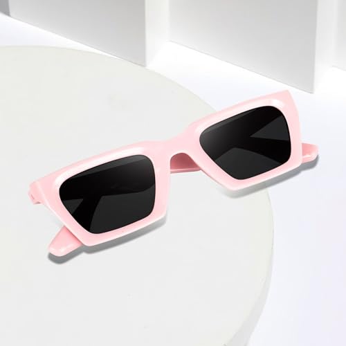 Image of ARICKS Vintage Square Cat Eye Sunglasses Women Retro Trendy Sunglasses