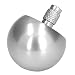 Hapivida 2 Pezzi trottola Giocattoli, trottola Magica in Metallo Lucido a Forma di Fungo giroscopio Bambini Favore Regalo per Bambini con Custodia per la Scuola di casa(d'Argento)