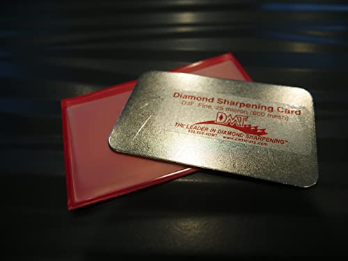 Dmt (Diamond Machining Technology) D3C 3-Inch Dia-Sharp Sharpener, Coarse, Credit Card Sized, One Size, (D3F) #TOP4