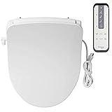 Bemis B1980NL 000 Renew Plus Heated Bidet Cleansing Spa with Warm Air Dryer, 3 Wash Functions and iLumaLight Night Light, ELONGATED, White