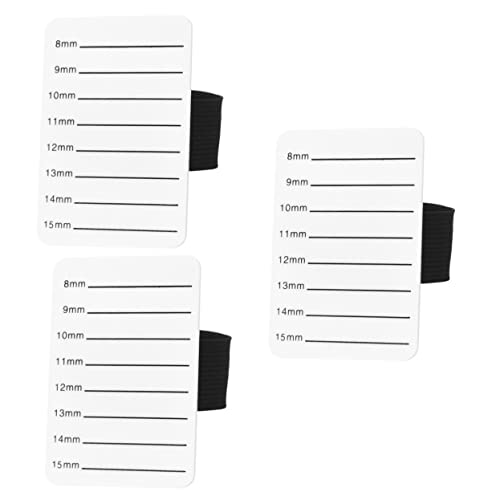 minkissy 3pezzi Portaciglia Acrilico Per Estensioni Ciglia Vassoio Di Stoccaggio Riutilizzabile Per Applicazioni Di Ciglia