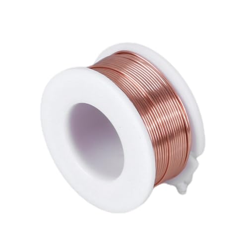 Kupferdraht, 0,5 mm x 10m Kupferlackdraht, Isoliert Magnetdraht zur Herstellung eines Elektromagnet-Motormodells