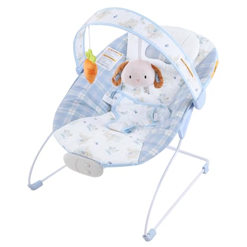Baby Bouncer Seat with Music & Vibrations for Infants